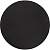 Фото 1: Сервировочная салфетка Satiness, круглая, черная (Luva 7917.30)