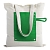 Фото 2: Холщовая сумка Dropper, складная, зеленая (LikeTo 6863.90)