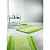 Фото 3: Коврик для туалета Balance зелёный, 55 x 55 см (Spirella 1009229)