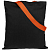 Фото 2: Холщовая сумка BrighTone, черная с оранжевыми ручками (LikeTo 10766.32)