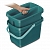Фото 4: Ведро Combi Box с 2-мя отделениями (Leifheit 52001)