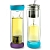 Фото 2: Термобутылка Twin lid голубая/фиолетовая, 0.4 л (Asobu TWG1 teal-purple)