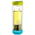 Фото 1: Термобутылка Twin lid желтая/голубая, 0.4 л (Asobu TWG1 teal-lime)