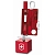 Фото 2: Набор инструментов SwissCard, красный (Victorinox 7703.55)