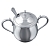 Фото 4: Чайный сервиз с серебрением (Chinelli Z3111)