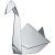  2:    Origami Swan (Umbra 7613)