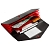 Фото 5: Органайзер для путешествий Envelope, черный с красным (LikeTo 7066.35)