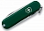Фото 1: Нож-брелок Classic 58 с отверткой, зеленый (Victorinox 7716.9)
