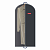 Фото 2: Чехол для одежды со стенкой и ручками чёрный, 60 x 140 см (Hausmann HM-701402AG)