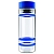 Фото 1: Бутылка Bumper bottle голубая, 0.4 л (Asobu DWG12 blue)
