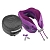 Фото 5: Подушка под шею для путешествий CaBeau Evolution Cool, фиолетовая (CaBeau 5774.54)
