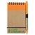 Фото 7: Блокнот на кольцах Eco Note с ручкой, оранжевый (LikeTo 5596.20)